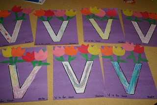 V Is For Vase And Violin Blessings Overflowing