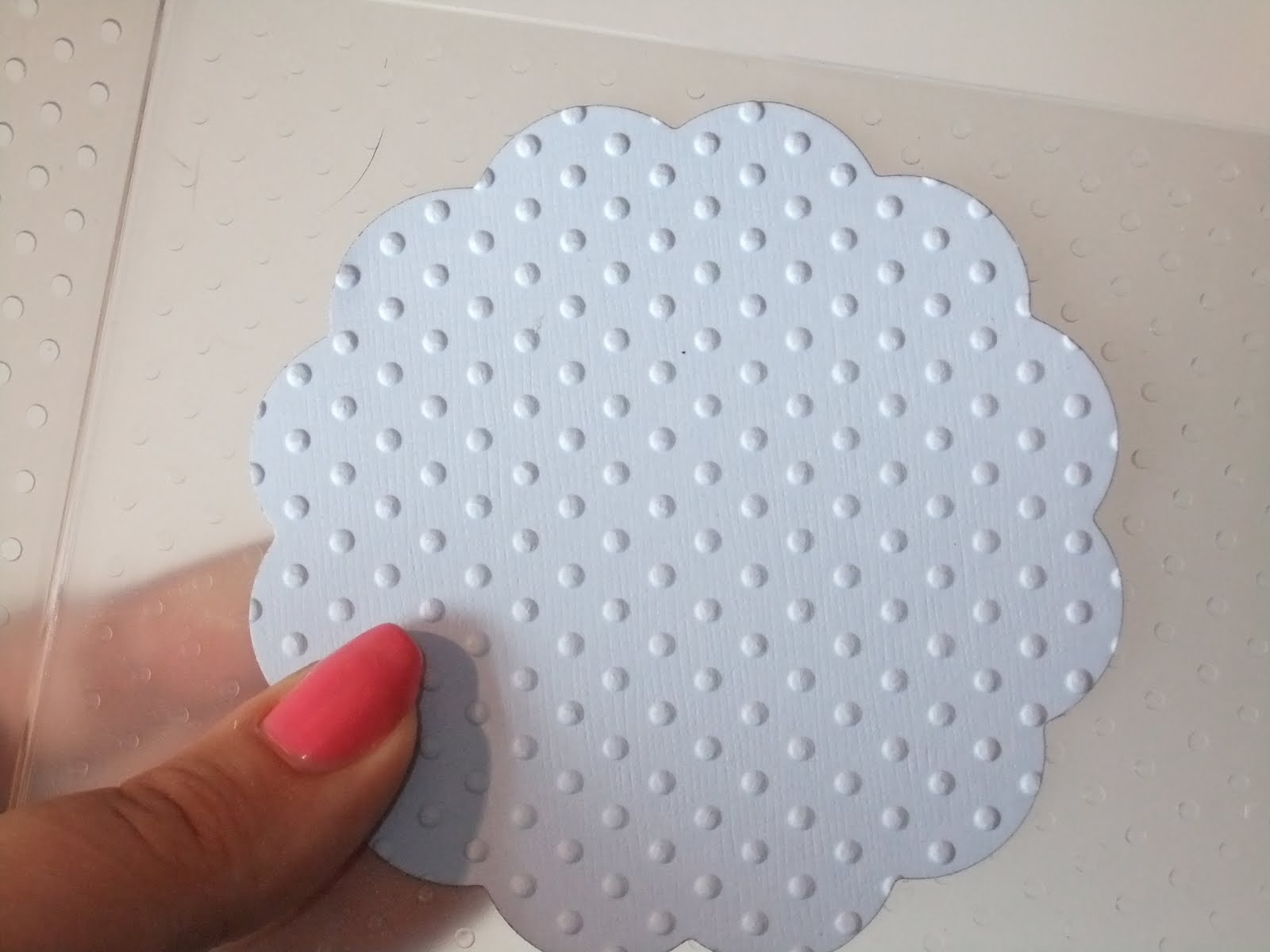 A Day in the Life of a Craft Fairy... Tutorial & Sandwich for Using Embossing Folders