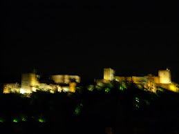Alhambra at night
