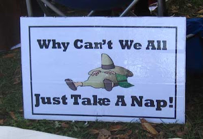 Why don't we all just take a nap, color ink jet printout