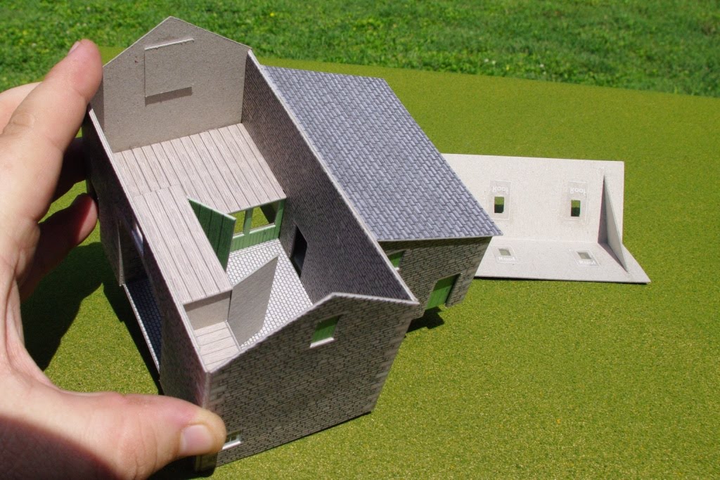 Sapper Joe's Wargaming & Toys Metcalfe buildings and OO scale vehicles