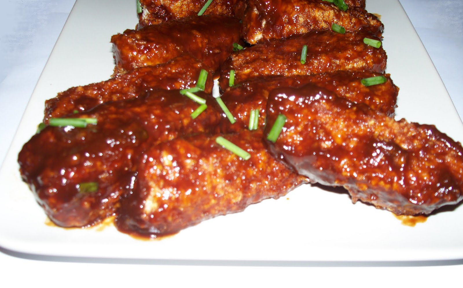 Diary of a Smart Black Woman Oven Fried Barbecue Tempeh Strips