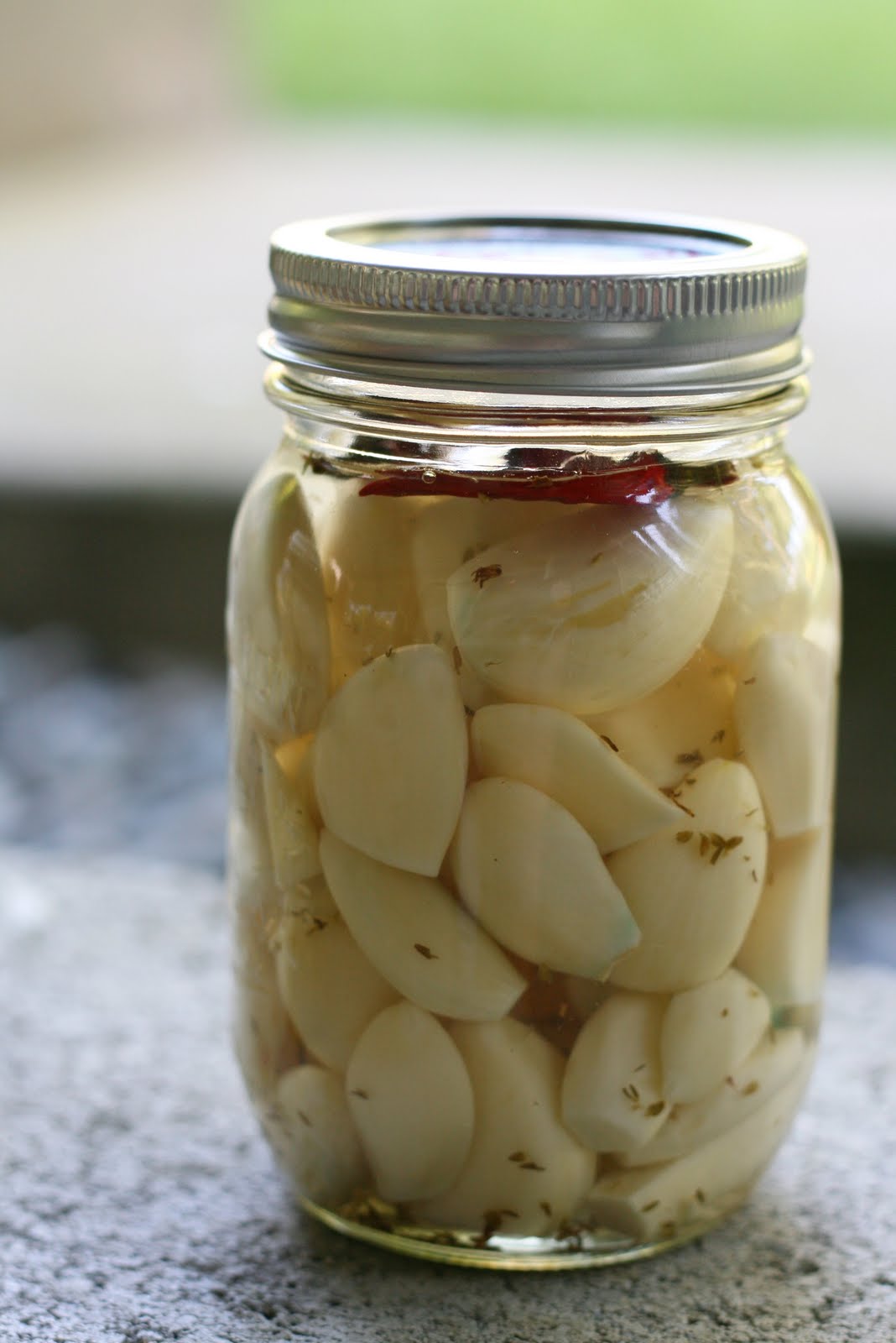 Jill's Test Kitchen Pickled Garlic