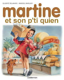 Martine et son pti quien