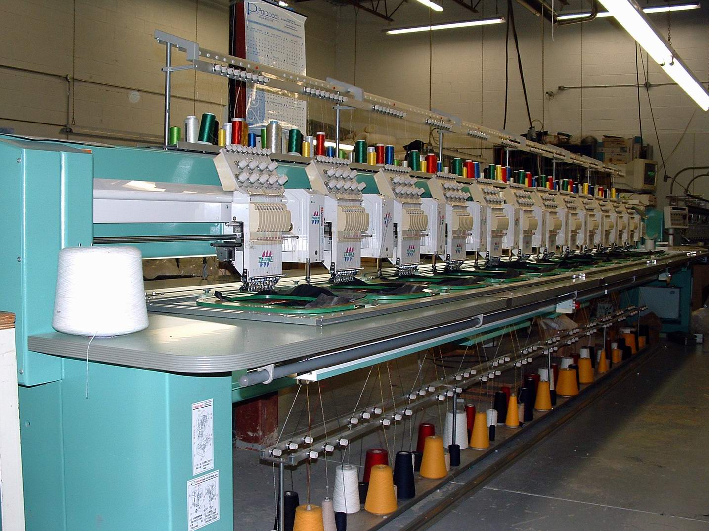 Embroidery Base Maker: Tajima Embroidery Machines
