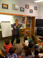 Ellen Levine mesmerizes third graders