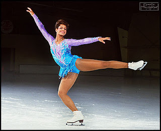 thomas figure debi skating skater olympic female ice debbie winter american olympics 1988 african athlete games dr today gold surgeon