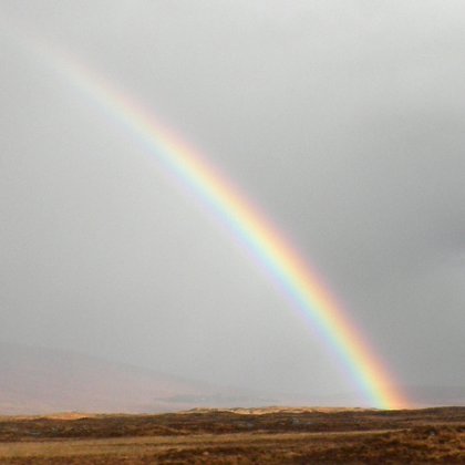 Rainbow in Scotland