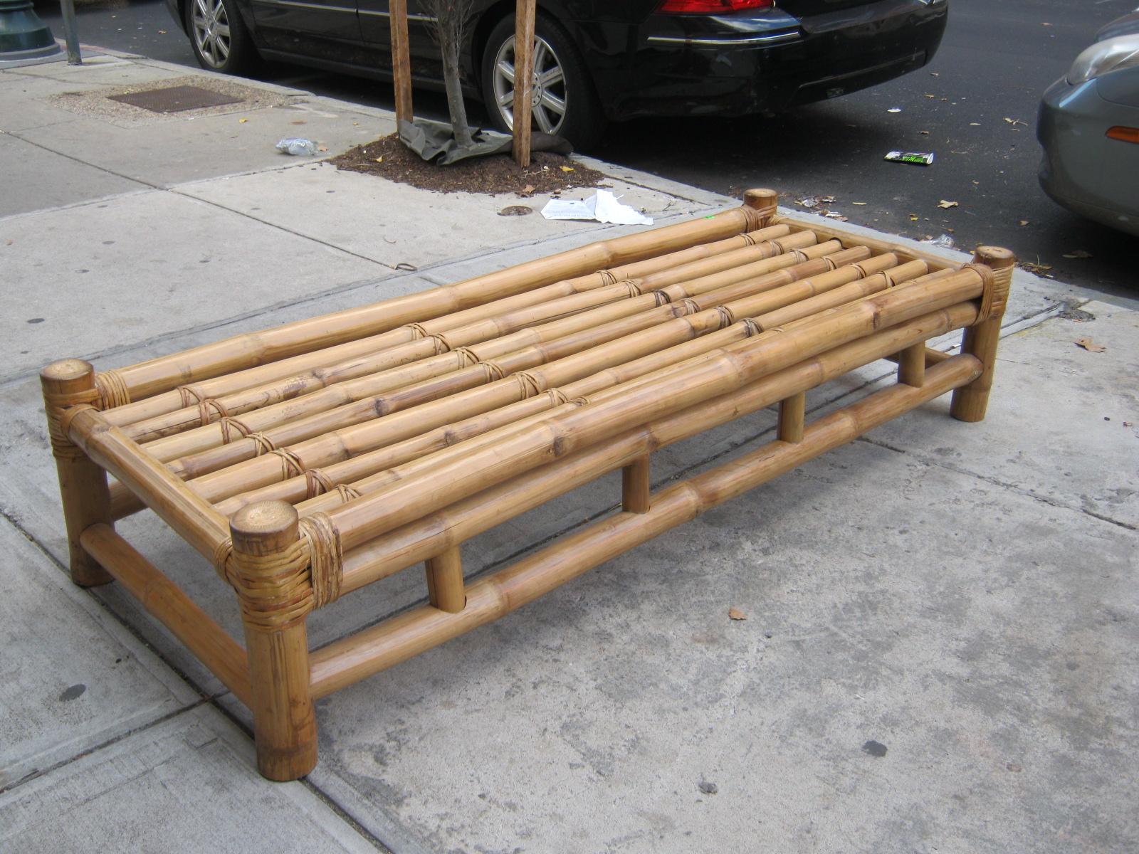 Uhuru Furniture & Collectibles Bamboo Bench SOLD