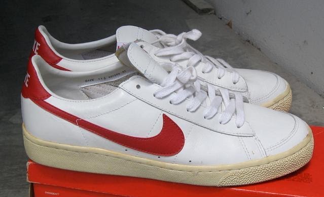 nike bruin white red marty mcfly