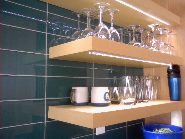 Hardwood Design White Ash Very Open Shelving White Ash Very Open Shelving