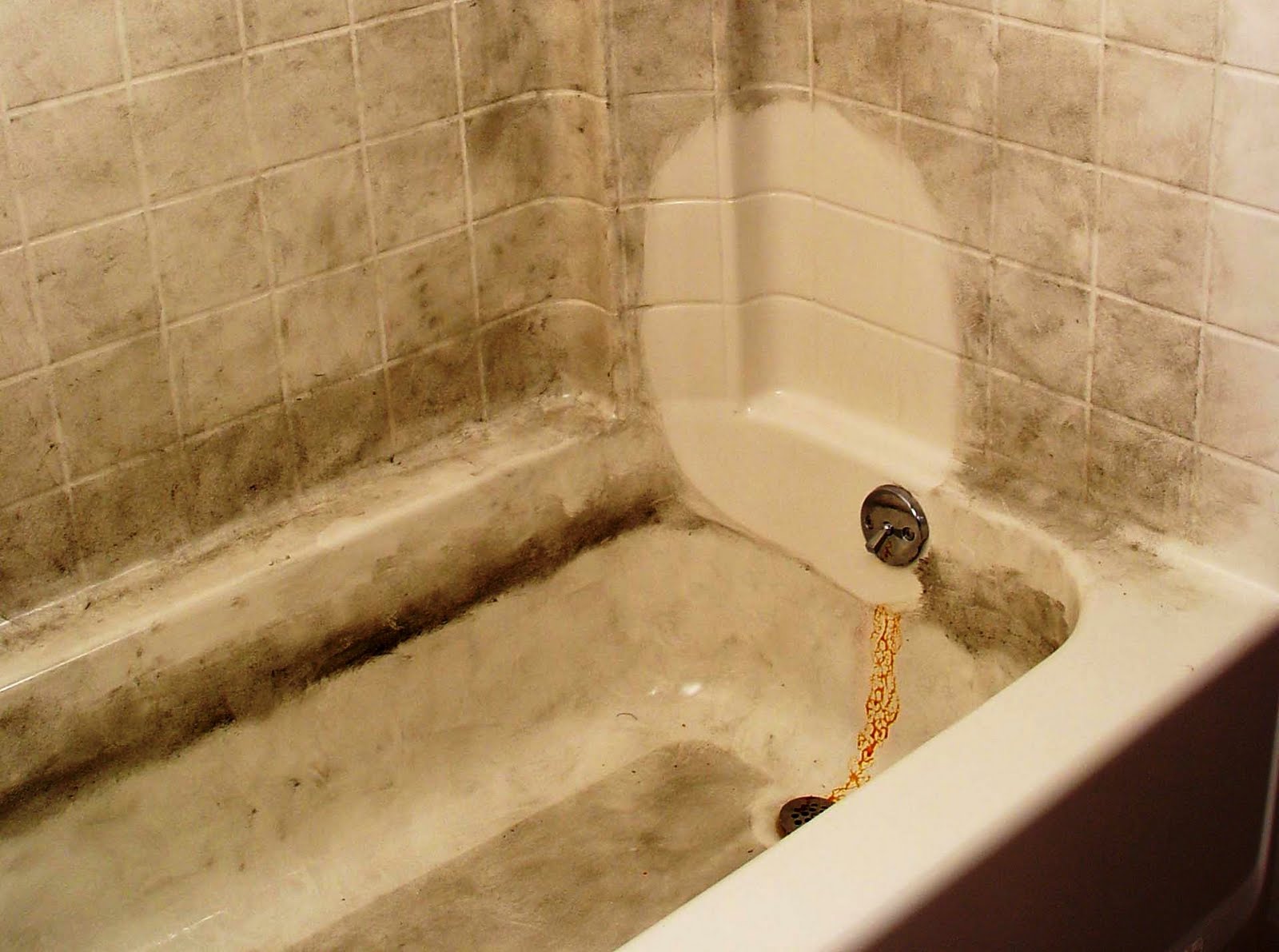 Bathroom Vanity Yellowing Stain From Soap Dispenser