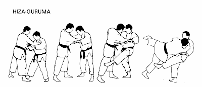 Waza-ari awasete-ippon: Recopilatorio de técnicas: hiza-guruma