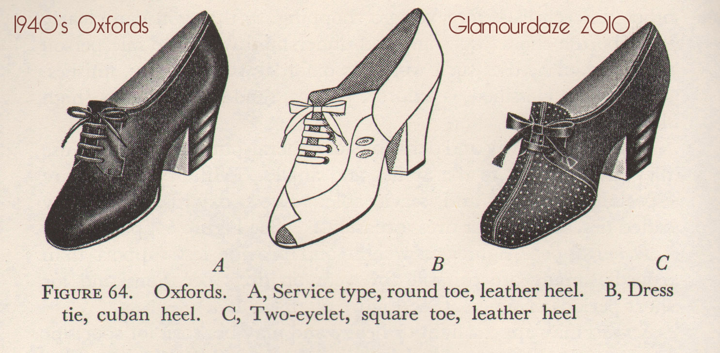 Glamour Daze: 1940's Shoes - A Vintage Shopping Guide