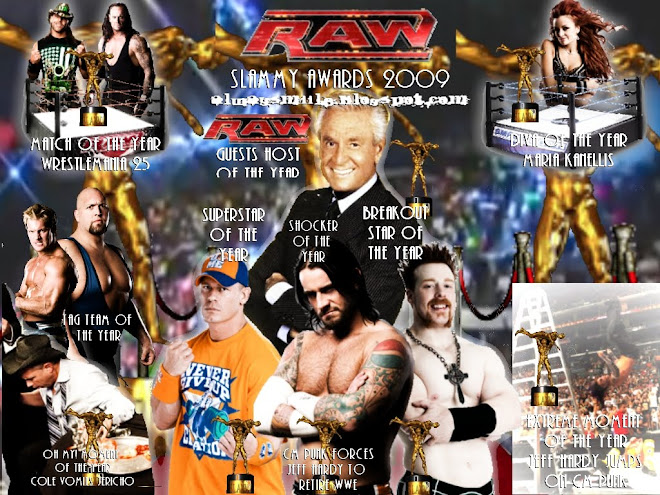 WWE RAW Slammy Awards 2009