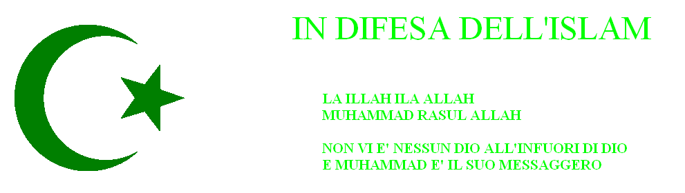 IN DIFESA DELL'ISLAM
