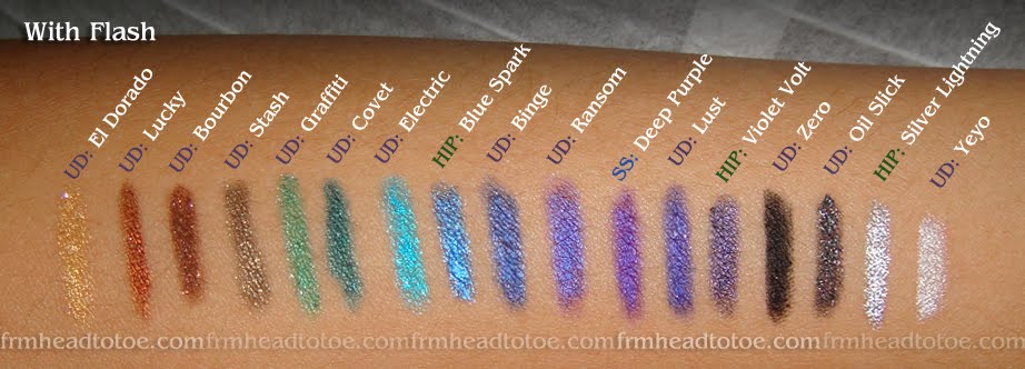 Urban Decay 24/7 Eye Pencils Collection - From Head Toe