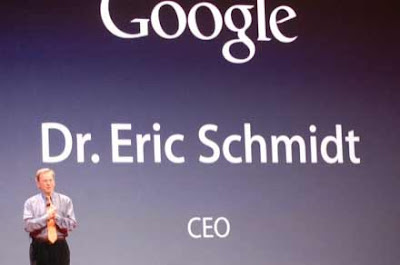 Eric Shmidt of Google Talks iphone