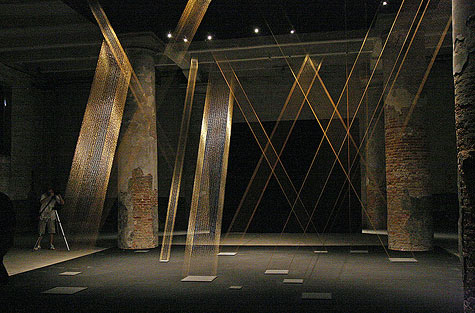 wool felt and textiles: Lygia Pape, Central Exhibition 53rd Venice ...
