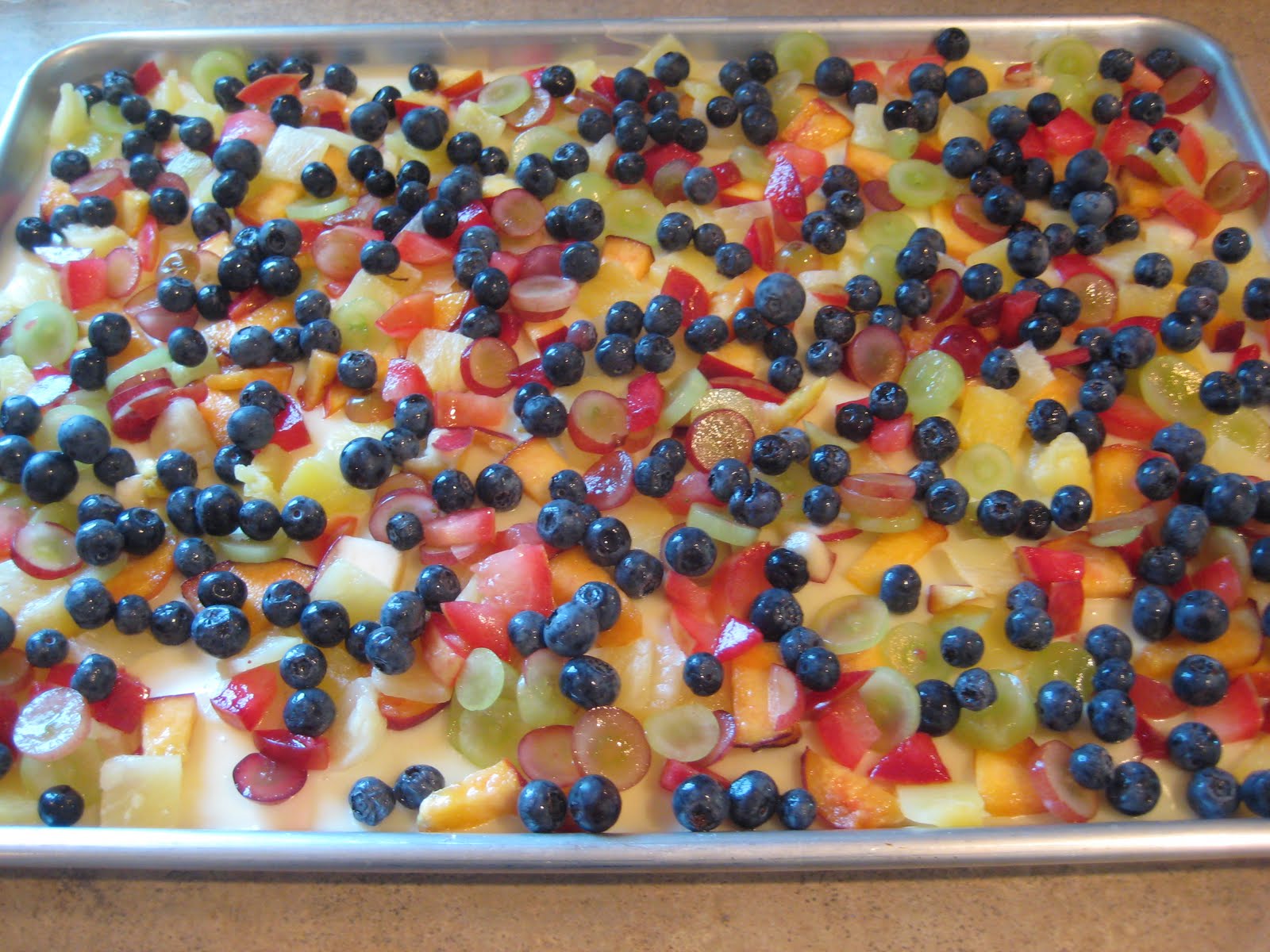 From Scratch Fruit Pizza