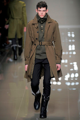 And everything still moves in slowmotion.. \\: Burberry Prorsum FW10/11