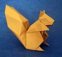 Origami Squirrel