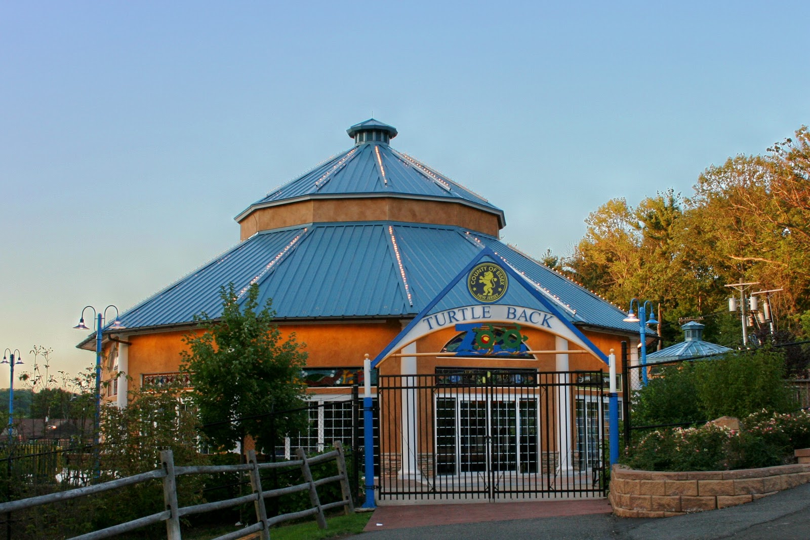 black tie and flip flops Turtle Back Zoo's Endangered Species Carousel