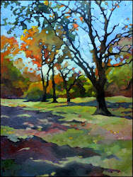 impressionist paintings painting landscape tree trees colorful karen mathison fall schmidt oil blessing watercolor landscapes famous still artist easy artists