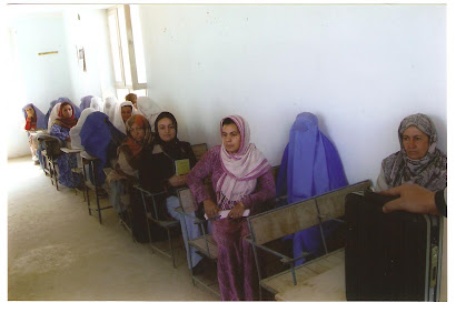 Women trainees in Mazar-e-Sharif