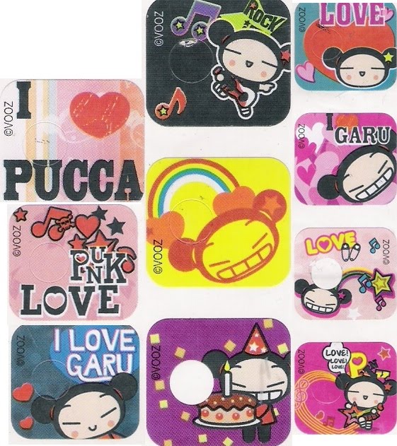 Cantinho Do Fichario: Adesivos PUCCA