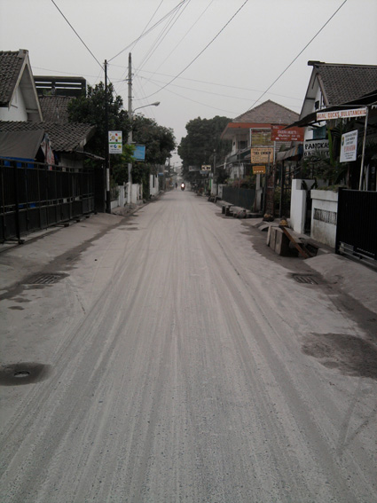 2nd Ashfall in Yogyakarta