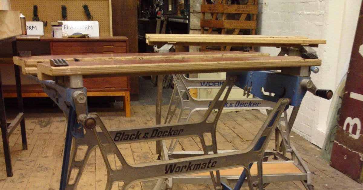 Styling and Salvage: Vintage Black & Decker workmate WM625 Type E01