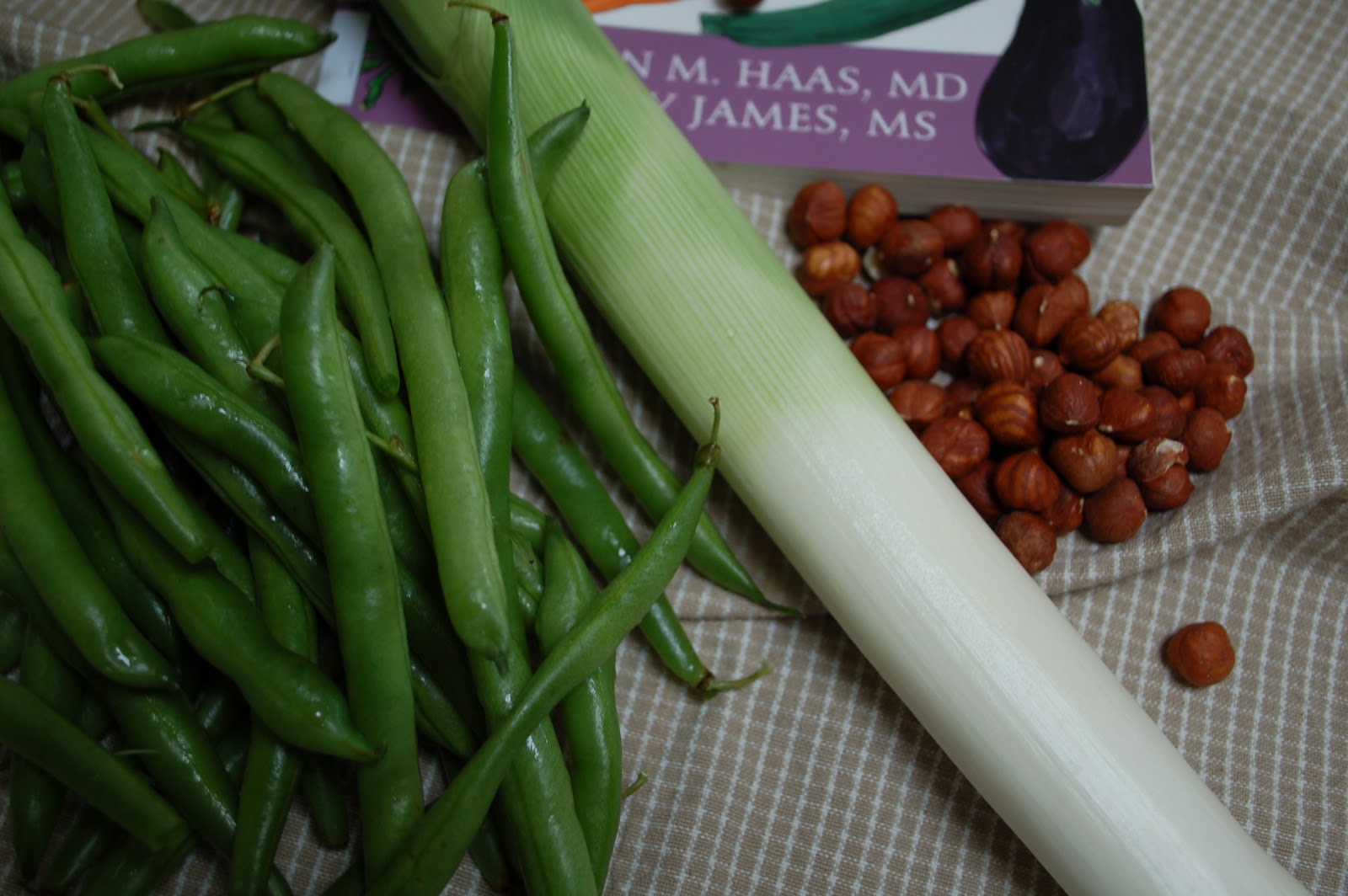 The Spice Garden Green Beans, Leeks, and Hazelnuts