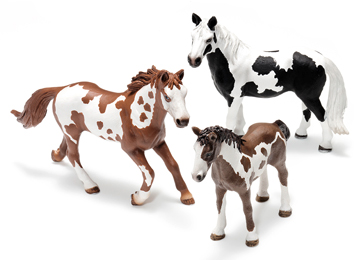Konie Schleich: Rodziny koni
