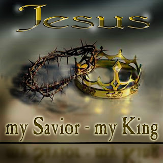 Jesus is my savior - my king golden letters and crown of thorns and golden crown hd(hq) desktop background free download religious pictures and Christ's photos