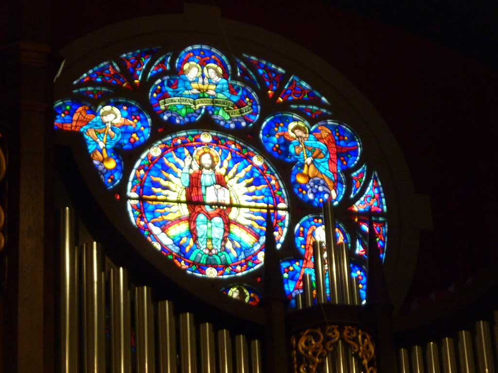 Architecture Tourist Stained Glass Sunday Tiffany, Downing et al.