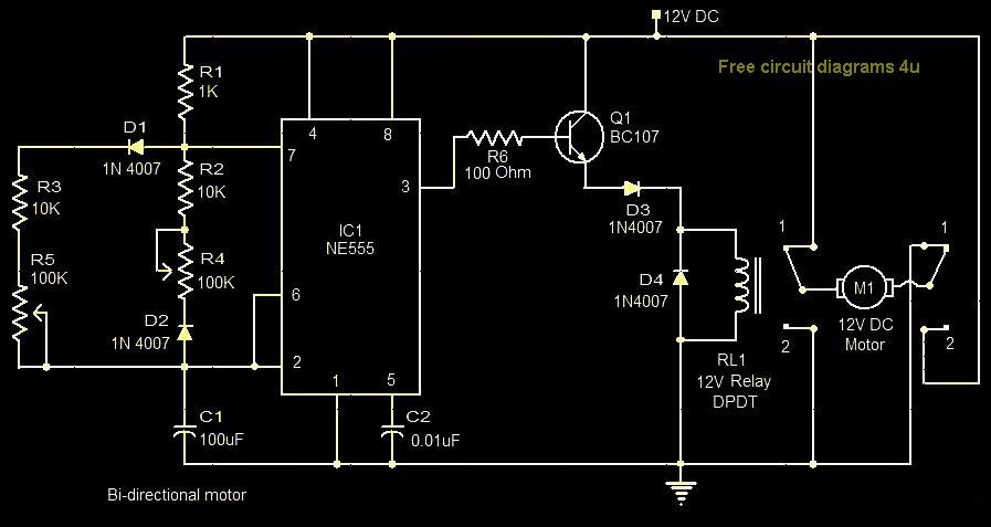 Wiring & diagram Info: Bi directional motor