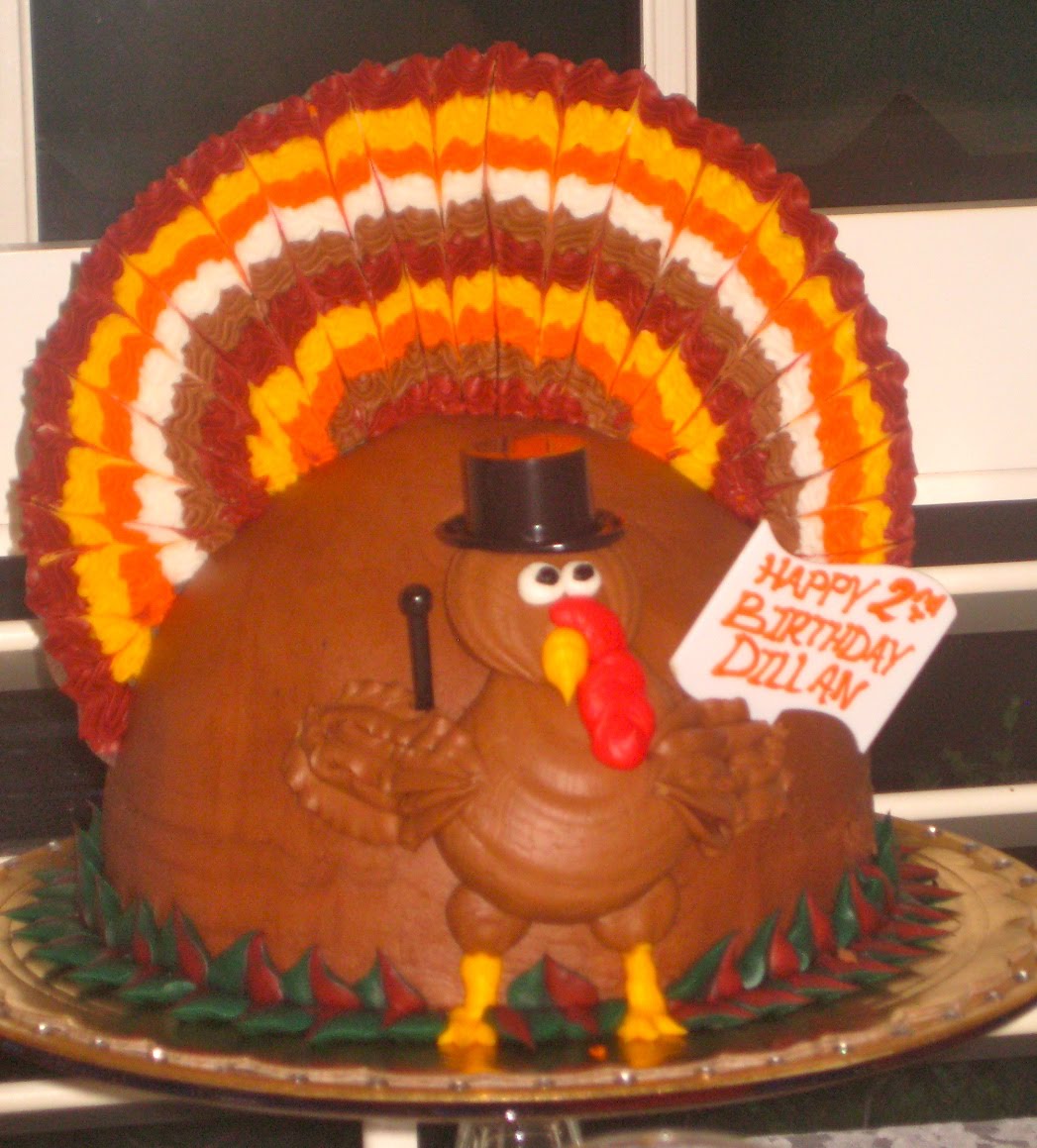 first name jane: Dillan's Turkey Birthday Cake:)
