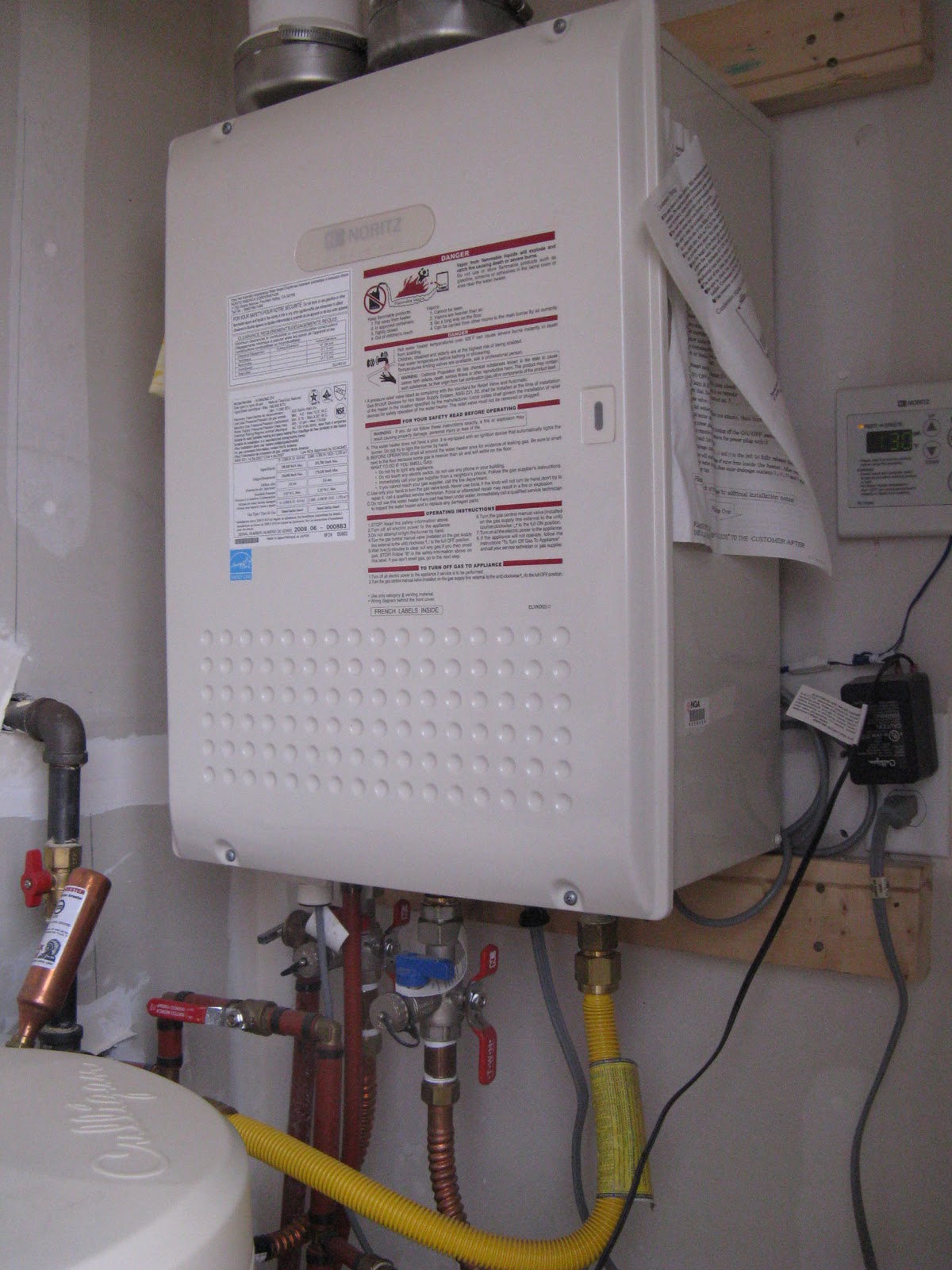 Tankless hot water forever... you betcha