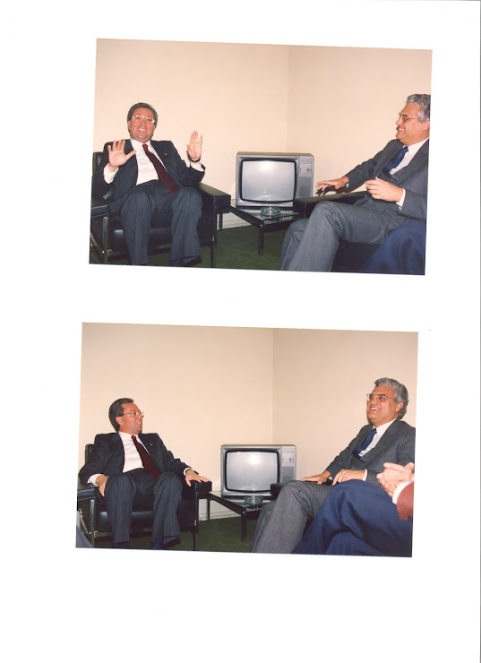 SI PUBBLICANO ALCUNE FOTO DELL'INCONTRO DI SAR DOM ROSARIO CON FREITAS DO AMARAL IN LISBONA.
