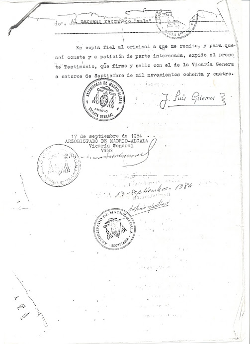 ALTRO CERTIFICATO ATTESTANTE LA PATERNITA' DI D. MARIA PIA - PAG.2