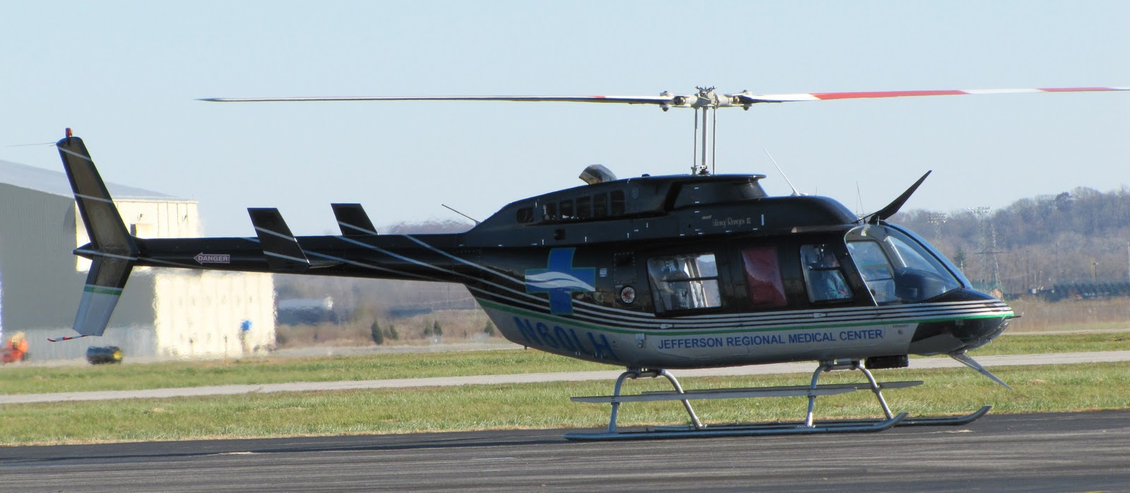 The Aero Experience: New Air Ambulance Service Helicopter Stops at St ...