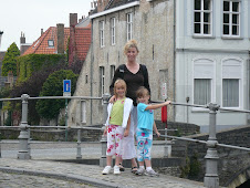 My girls and I in Brugge, Belgium