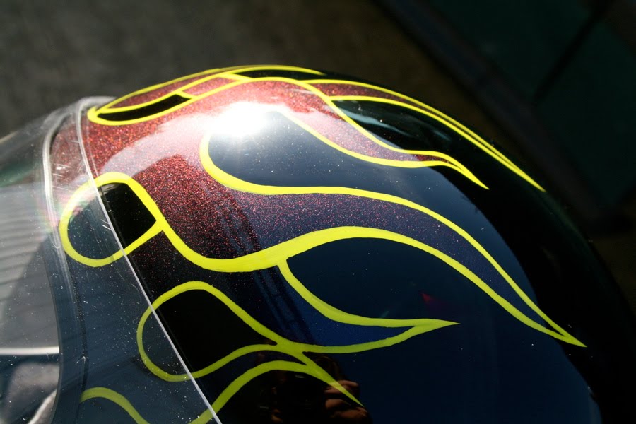 PaintHouse Customs PaintHouse Goes Aero! Old School Flames For a