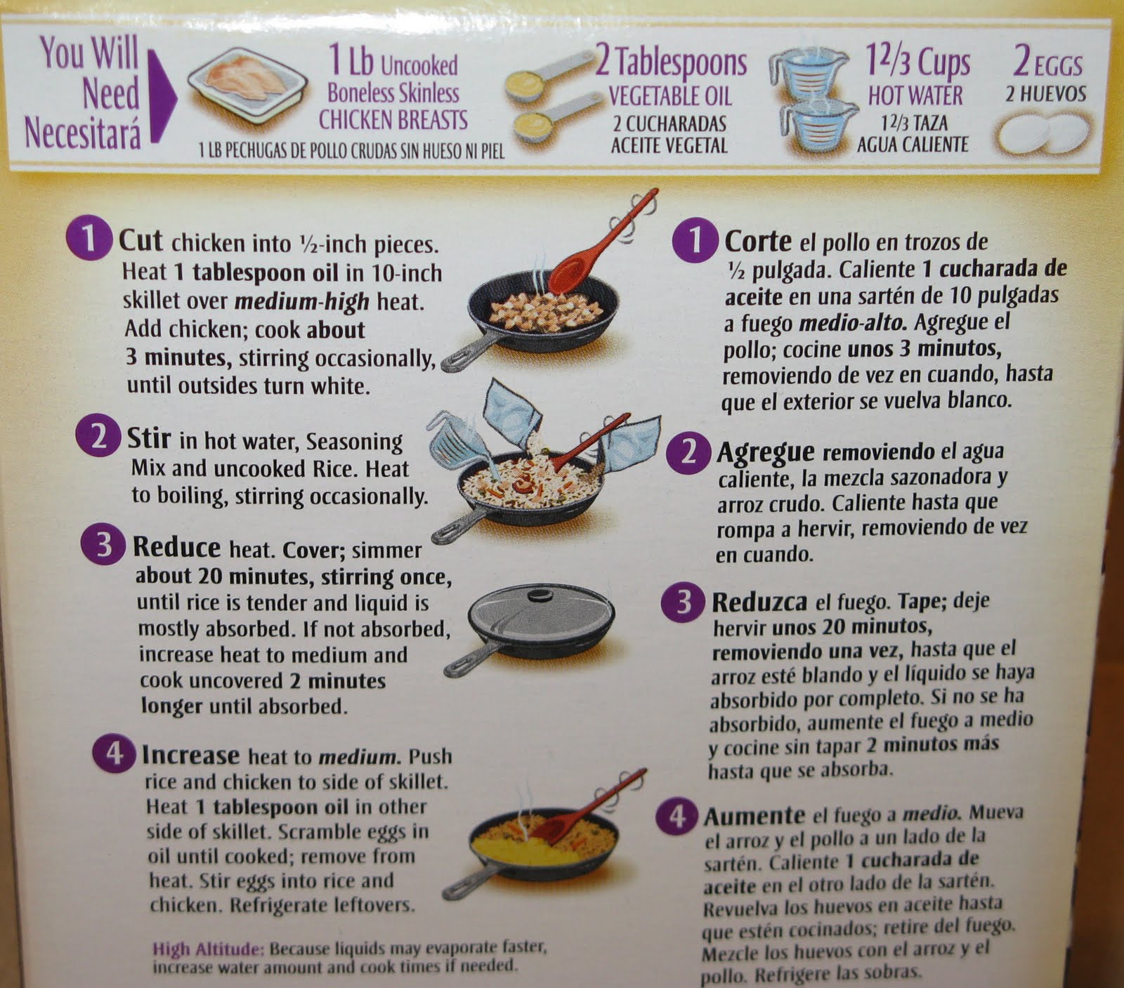 GlutenFree Optimist New GlutenFree Asian Helper Chicken Fried Rice