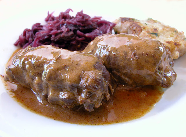 Cooking Weekends: Rouladen, German Beef Rolls