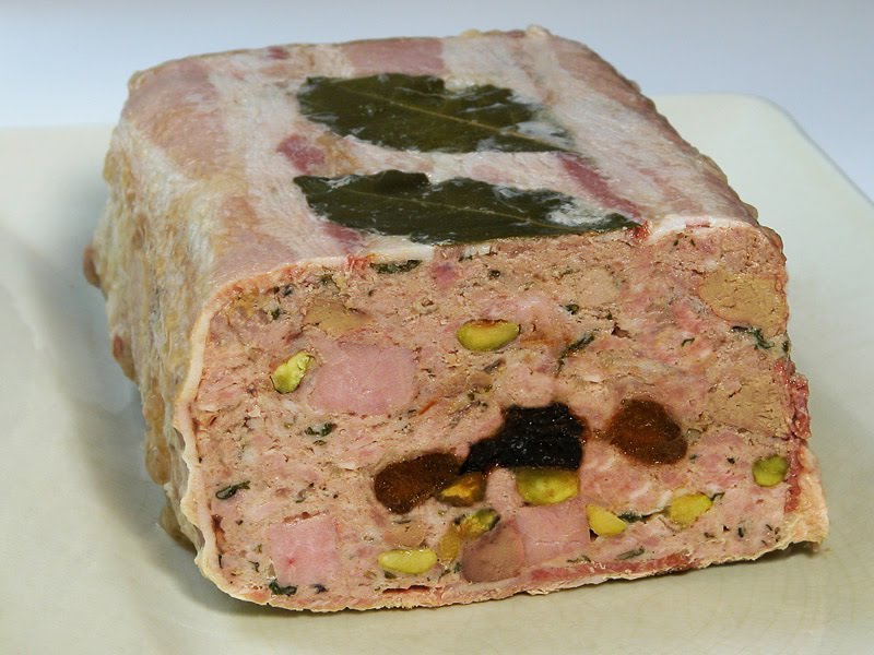 Cooking Weekends: Pork Terrine with Pistachios, Apricots and Prunes