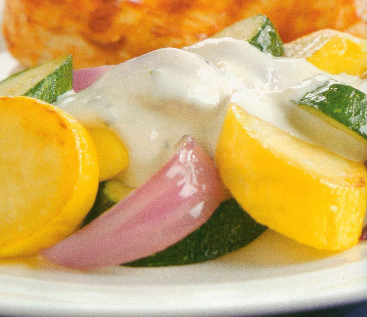 Rosanna's Kitchen Zucchini with Parmesan Sauce