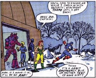 Yes, trust these idiots to run around Avengers island unsupervised