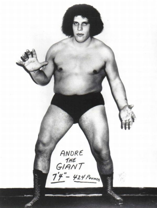 Photos Shot Collection "The Giant Man Andre" The Legendary Giant in